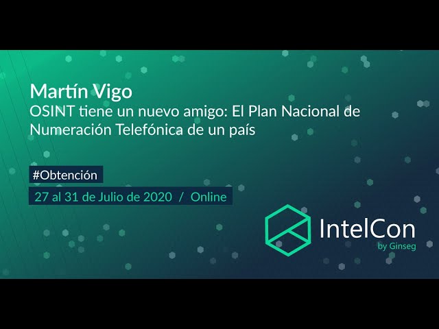 OSINT tiene un nuevo amigo: El Plan Nacional de Numeración Telefónica de un país