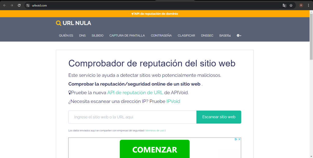 URL Void: Protegiendo tu Experiencia en Línea