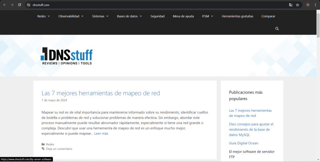 DNSstuff: Potenciando la Eficiencia y Seguridad de tus Sistemas DNS