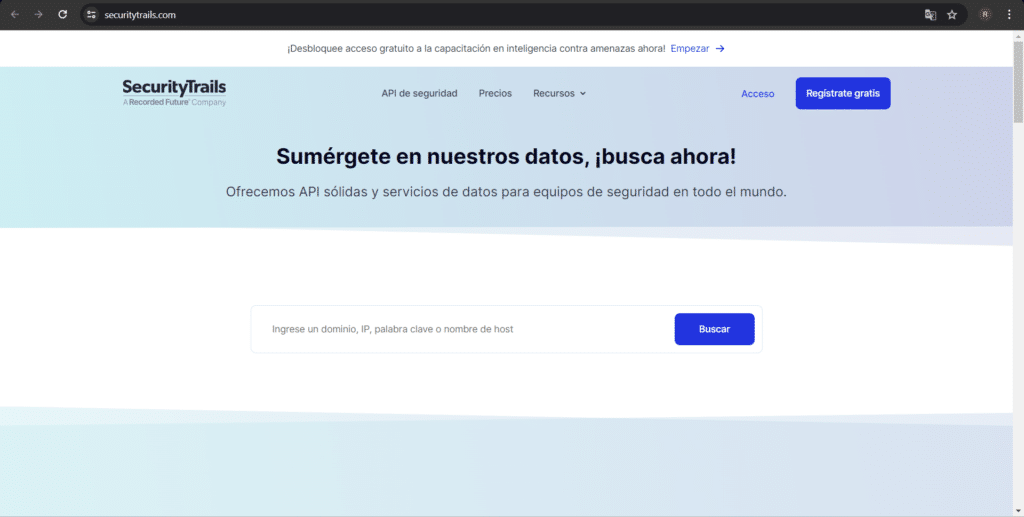 SecurityTrails: Fortalece tu Seguridad Digital
