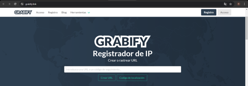 Grabify: El Rastreador de Enlaces para Identificar Actividades Sospechosas